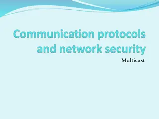 Multicast Networking: Addressing, Routing, and Applications