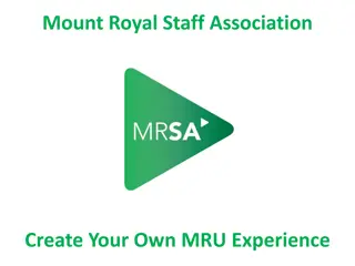 Mount Royal Staff Association: Cultivating Respectful Relationships at MRU