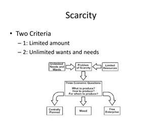 Economic Concepts: Scarcity, Incentives, Opportunity Costs, and Externalities
