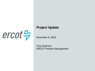 ERCOT Portfolio Management Update Highlights