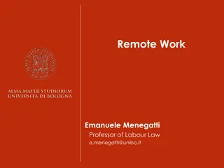 Evolution of Remote Work: Trends, Challenges, and Opportunities