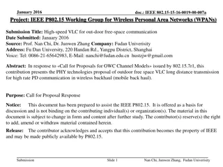 High-speed VLC for Outdoor Free-Space Communication Proposal