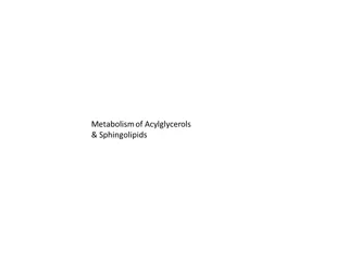 Importance of Lipids in Biomedical Science