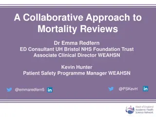Collaborative Approach to Mortality Reviews in Healthcare Settings