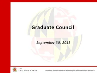 Graduate Council Meeting Highlights: Advancing Graduate Education