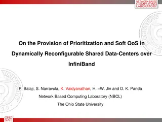 Soft QoS Provision in Dynamic Data Centers Over InfiniBand