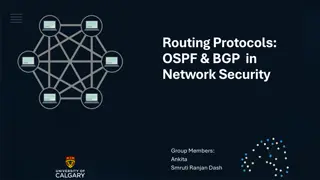 Routing Protocols: OSPF and BGP in Network Security