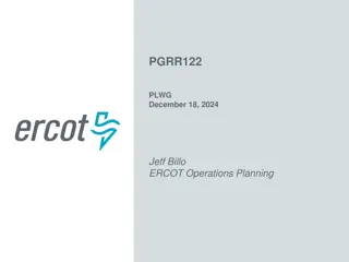 ERCOT Operations Planning: Frequency Stability Solutions