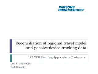 Insights on Regional Travel Data Collection and Analysis