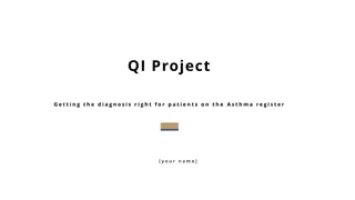 Getting the Right Diagnosis for Asthma Patients on Register