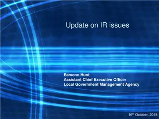 Update on IR Issues in Local Government Management Agency - ECJ Case C-518/15