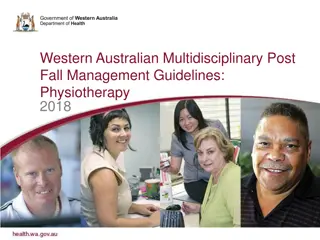 Physiotherapy Guidelines for Post-Fall Management in Western Australia 2018