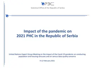Impact of Covid-19 on 2021 Population and Housing Census in Serbia