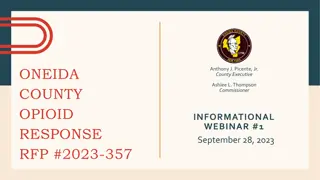 Innovative Opioid Response RFP Funding Details