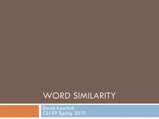 Text Similarity Models in NLP
