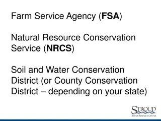Agricultural Conservation Programs and Partnerships Overview