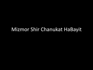 Exploring Connections in Mizmor Shir Chanukat HaBayit