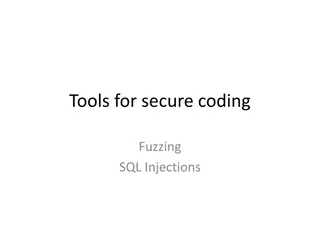 Exploring Tools and Techniques for Secure Coding