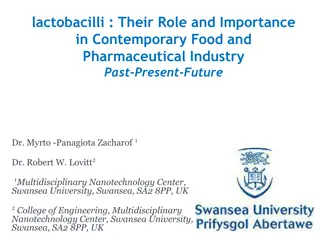 Lactobacilli in Food and Pharmaceutical Industry: Importance and Applications