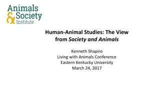 Human-Animal Studies Through Society and Animals
