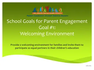 Engage Parents in School: Building a Welcoming Environment
