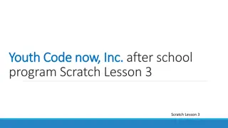 Learn Scratch Programming: Youth Code Now Inc After School Program