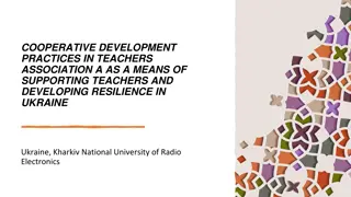Supporting Teachers through Cooperative Development Practices in Ukraine