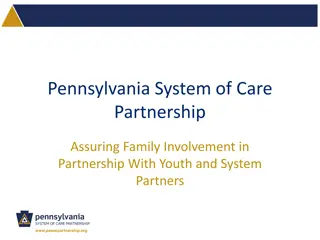 Empowering Pennsylvania's Youth and Families through System of Care Partnership
