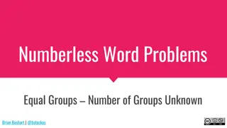 Numberless Word Problems for Engaging Math Practice