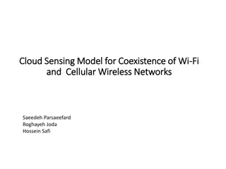 Cloud Sensing Model for Coexistence of Wi-Fi and Cellular Networks