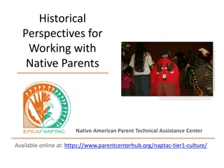 Historical Perspectives of Native American Education