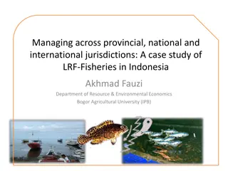 Managing LRF Fisheries in Indonesia: Challenges and Policy Shifts