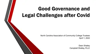 Legal Challenges & Governance Post-COVID: Insights for Trustees