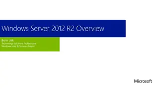 Windows Server 2012 R2 Overview and Editions