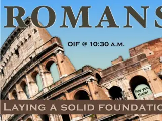 Freedom and Obedience in Romans 6:15-7:6