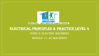 Electric Machines: AC Motors Operating Principles
