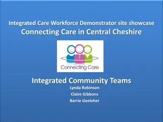 Showcase Integrated Care in Central Cheshire Community Teams