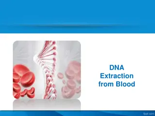 DNA Extraction from Blood: Methods and Protocols