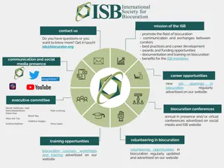 Promoting Biocuration Field: ISB Contact Us for Development & Opportunities