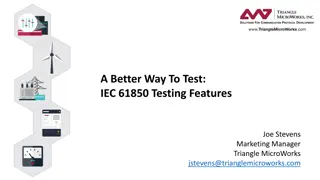 Test IEC 61850: Agile Approach and Considerations