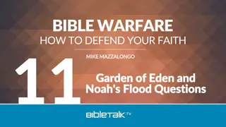 Insights on Old Testament Narratives and Questions