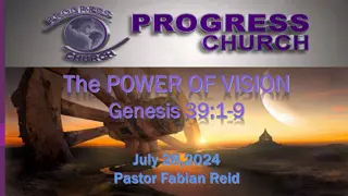 The Power of Vision: Developing Skills and Dominion in God's Plan