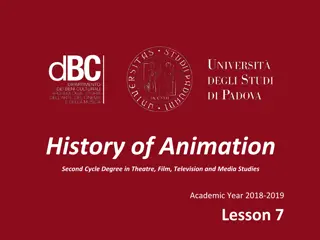 Origins of Animated Cinema in Early 20th Century