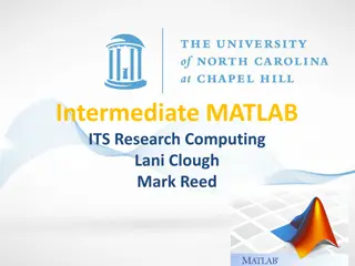 Intermediate Level MATLAB Course for Enhanced Performance