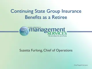 State Group Insurance Benefits for Retirees: Overview & Options