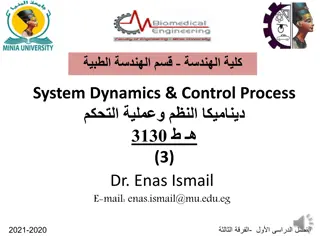 Time Domain System Dynamics and Control Processes