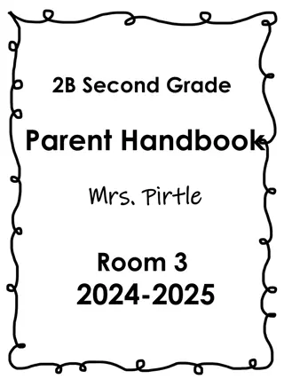 2nd Grade Parent Handbook and Classroom Policies at Blessed Sacrament Catholic School