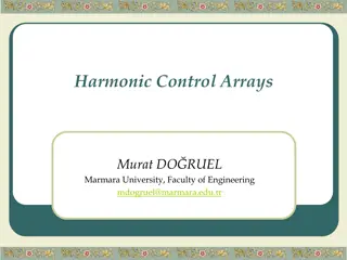 Introduction to Harmonic Control Arrays in Engineering