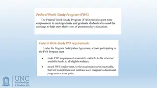 Work-Study Supervisor Training: Overearning Prevention & Evaluation