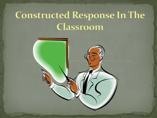 Constructed Response Questions in Education